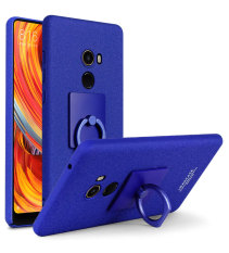 untuk Xiaomi Mi Mix 2 Case IMAK Handphone Frosted Case untuk Xiaomi Mi Mix2 Phone Holder Back Case dengan Screen Protector