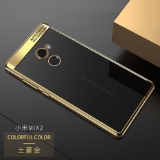 untuk Xiaomi Mi Mix 2 Full Protective Case Soft TPU & Acrylic Transparan Sampul Belakang Ultra Slim untuk Mix2 Case Mi Mix 2-Intl