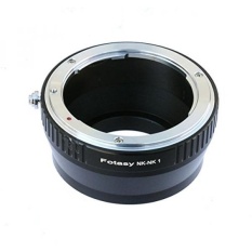 Fotasy Nikon Lensa untuk Nikon 1 Adaptor Kamera Mirrorless, cocok Nikon V1 V2 V3 S1 S2 J1 J2 J3 J4 J5 AW1-Intl