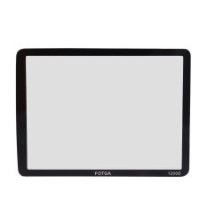 FOTGA LCD Keras Kaca Optik Pelindung Layar untuk EOS 1200D DSLR (Hitam)