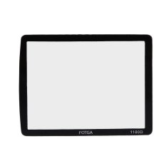 FOTGA Kaca Optik LCD Pelindung Layar Film untuk Canon EOS 1100D Pemberontak T3