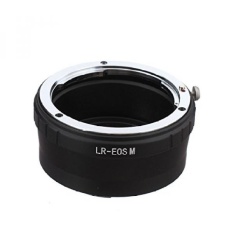 FOTOMIX LR-EOS M Adapter Ring for Leica R Mount Lens to Canon EF-M Mirroless Camera M1 M2 M3 M10