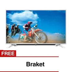 Free Bracket Led TV Sharp 32 Putih LC-32LE185I-WH USB Movie 32LE185 KHUSUS JADETABEK
