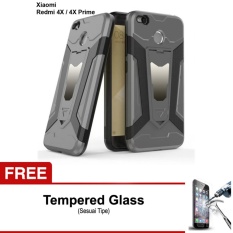 Rp 44.000. Free Tempered Glass Case Transformer Kickstand Slim Armor Hardcase for Xiaomi ...