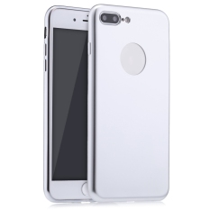 Yg Dilapisi Dgn Embun Beku Menyepuh Dgn Listrik Pelat Pelindung TPU Sampul Belakang untuk IPhone 7 Plus 13.97 Cm- Internasional