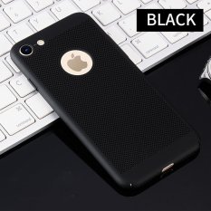Frosted Matte Hard PC Ultra Tipis Kasus Telepon Disipasi Panas Hollowed-keluar Grid Pelindung Back Cover Shell untuk IPhone 7 Kasus 4.7 Inch-Intl