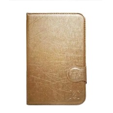 FS Marvel Flip Cover Samsung Tab Note N8000 10 Inch - Gold