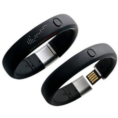 FuelBand Smart Gelang Kebugaran Kesehatan untuk Iphone (Black)-L-Intl