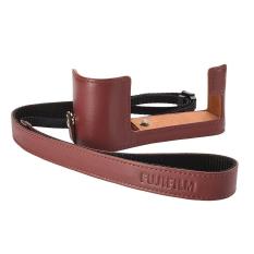 Fujifilm BLC-XA3 Leather Case For X-A3 Camera - Coklat