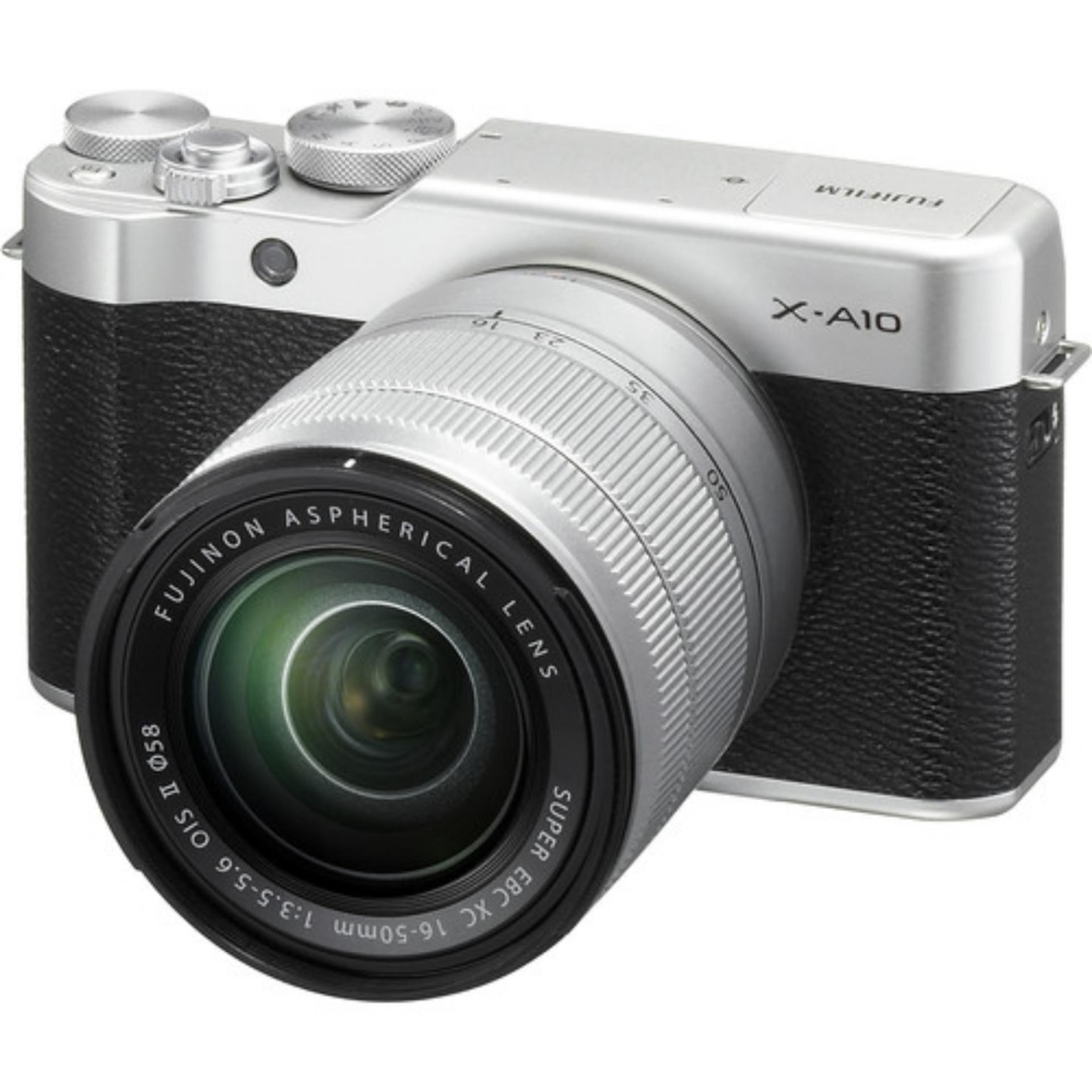 Fujifilm Camera - X-A10 Garansi Resmi Fujifilm - Silver