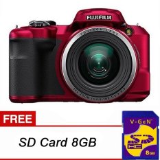 Fujifilm FinePix S8600 - 16MP - 36x Optical Zoom - Red