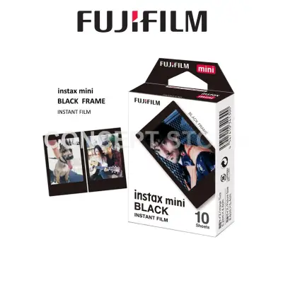 Fujifilm Paper Instax Mini Film Refill Black Frame