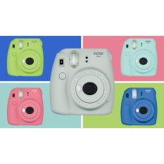 Fujifilm Kamera Polaroid Instax Mini 9 Camera Instax Paket Standard Garansi Resmi