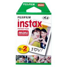 Fujifilm Refill Instax Mini Film Twinpack Plain - 20 Lembar