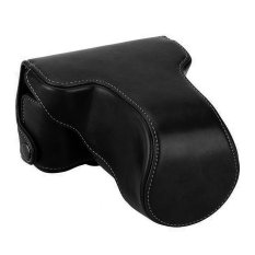 Fujifilm X-A2 XA2 / X-A1 XA1 / X-M1 XM1 Leather Bag/Case/Tas Kamera - Hitam