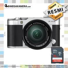 Fujifilm X-A3 Kit 16-50mm F3.5-5.6 OIS II Mirrorless Camera Silver