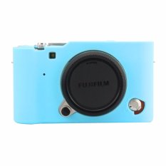 Godric Silicone Fujifilm X-A3 / X-A5 / X-A10 / X-A20 / XA3 / XA5 / XA10 / XA20 Silikon Case / Sarung Silicon Kamera Mirrorless - Biru