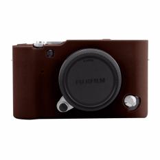 Fujifilm X-A3 / X-A10 / XA3 / XA10 Silicone Case / Sarung Silicon Kamera - Coklat