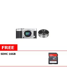 Fujifilm X-A3 + XF 27mm Kamera Mirrorless + Free Memory Sandisk 16GB Class 10