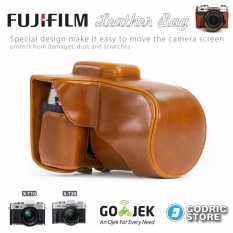 Fujifilm X-T10 / XT10 / X-T20 / XT20 Leather Bag / Case / Tas Kamera - Coklat Muda