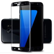 Full Cover Diperkuat Plating Tempered Glass LCD Screen Protector untuk Samsung Galaxy S7 EDGE-Intl