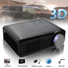 Full HD 1080P 5000 Lumens 3D LED Projector Home Cinema Theater Multimedia HDMI - intl