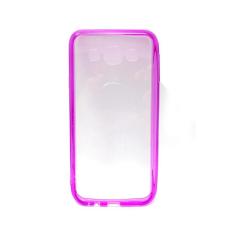 Fuze Softcase Apple iPhone X Transparant - Ungu