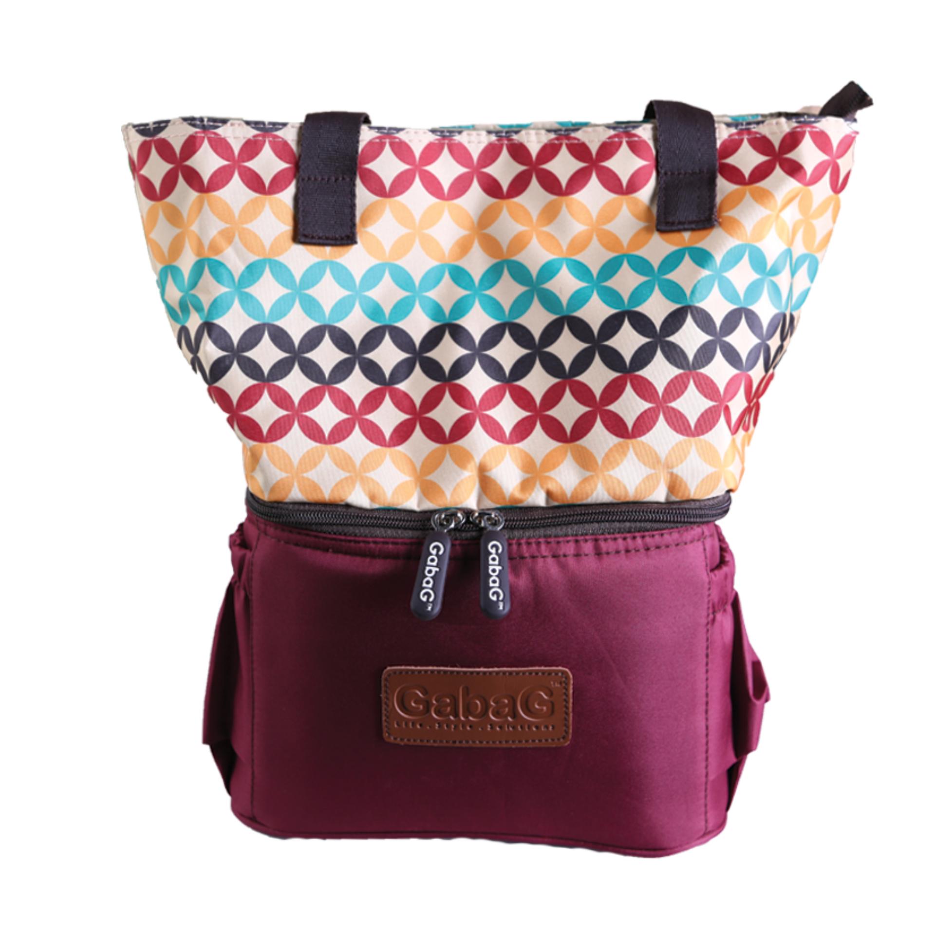 GABAG COOLER BAG/ TAS PENDINGIN ASI IBU MENYUSUI - MAROON