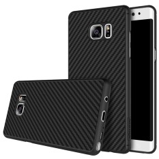 Galaxy Note FE / Fan Edition Case, Nillkin Luxury Ultra-Slim Synthetic Carbon Fiber & PP Premium Bumper Case Shockproof Protective Shell Back Cover Compatible for Samsung Galaxy Note FE / Fan Edition (Black) - intl