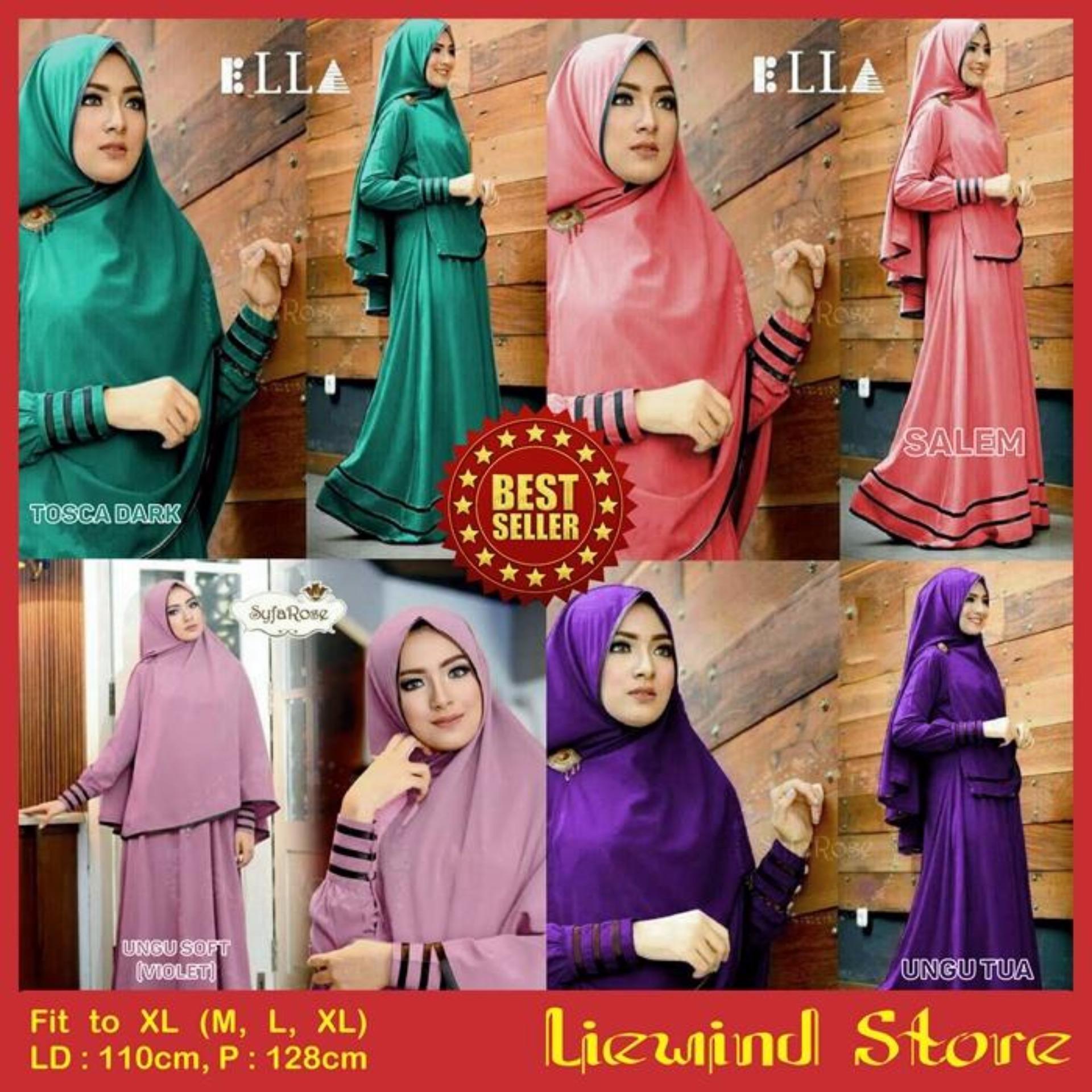 Gamis Maxi Syfa Syari Kualitas Premium - Gaun Pesta - Shopping Dress - Belanja Baju Online - Toko Baju Online - Grosir Baju Muslim