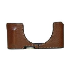 Gariz Halfcase for Sony RX100 Mark III-HG-RX100M3BR-Coklat