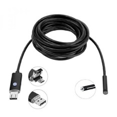 Gendax 2 In 1 OTG Micro USB Waterproof Endoscope . 8mm Borescope Inspection Camera With 6LED 2.0MP HD Camera For Android system phone tablet computer and Windows system (16.5ft) - intl