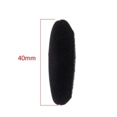 Generik 5 Pasang Penggantian Telinga Penyumbat Telinga Alas Sarung untuk Headset Earphone 40 Mm-Internasional