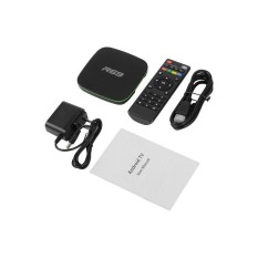 Gift Smart Wifi Internet TV Box Multimedia Player Remote Control HDMI Cable - intl