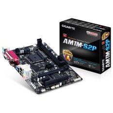 GIGABYTE AMD Ultra Durable Motherboard GA-AM1M-S2P AMD APU Socket FS1b onboard - Support AM1 Athlon/Sempron APU