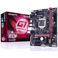 Gigabyte Motherboard GA-H110M-Gaming 3 - Socket 1151 DDR4 - Hitam