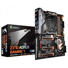 Gigabyte Z370 AORUS GAMING 7 (Intel LGA1151/Z370/ATX/3xM. 2/M.2 Thermal Guard/USB Depan 3.1/ESS Sabre DAC/RGB Fusion/Fan Stop/ SLI/Papan Utama) -Intl