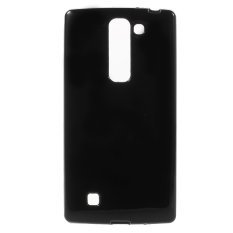 Glossy Outer Brushed Inner TPU Ponsel Cover untuk LG Magna H502F H500F/G4c H525N/Volt 2 LS751 (hitam)