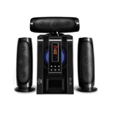 GMC 885A Multimedia Mini Home Theater Bluetooth - Hitam-Silver
