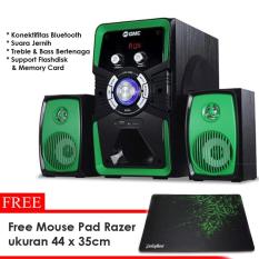 GMC 885U Speaker Bluetooth Super Bass Fm Radio Free Mouse Pad Gaming Razer Goliathus 44 x 35 cm