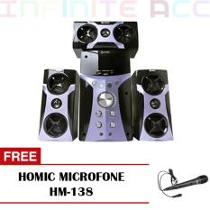 GMC 887D Speaker Aktif Bluetooth ( Free Homic Microfone )