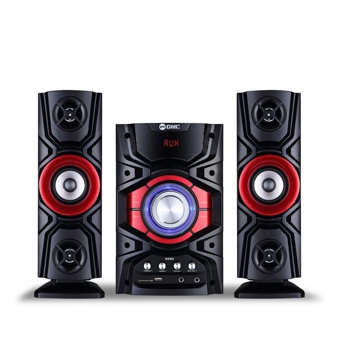 GMC 889D Speaker Aktif - Bluetooth Connection - Merah GMC 889D Speaker Aktif - Bluetooth Connection - Merah