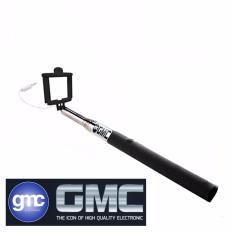 GMC Selfi Stick Tongsis Kabel TS-05 With Shutter Button - Hitam