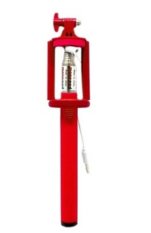 GMC Tongsis Kabel Monopod U Holder Lipat - Merah