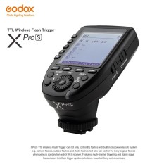 Godox XproS TTL Wireless Flash Trigger Transmitter Support TTL Autoflash 1/8000s HSS Large LCD 5 Group Buttons 11 Customizable Functions for Sony a7 II a77 a99 ILCE-6000L a9 A7R A7RII a350 DSC-RX10 - intl