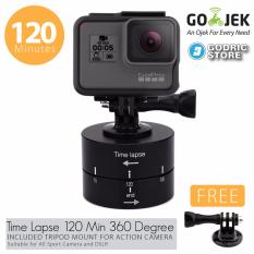 Godric Time Lapse 120 Min 360 Degree With Action Cam Tripod Mount for Xiaomi Yi , Brica B-PRO 5 AE AP etc