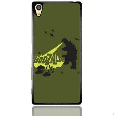 Godzilla Vs Army V0849 Sony Xperia Z5 Premium Custom Hard Case