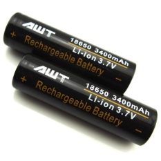 Gogo Grosir AWT Baterai Black Widow IMR 18650 3500MAH 40A 3.7 V High Quality ( 1PC ) - Black