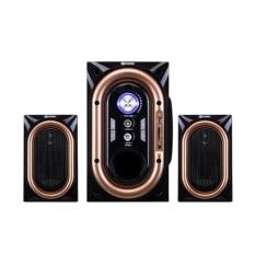Gogo Grosir GMC 886 C Bluetooth Speaker (Garansi Resmi GMC)- Gold Silver