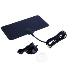 Digital Indoor Antena TV Siap HD Flat Design High Gain HD TV DTV Box-Intl